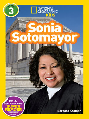 Sonia Sotomayor (National Geographic Kids Readers, Level 3) - ebook